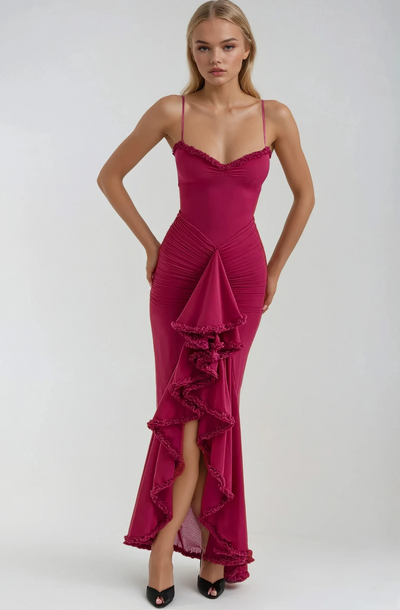Ruby - Robe charmante à volants