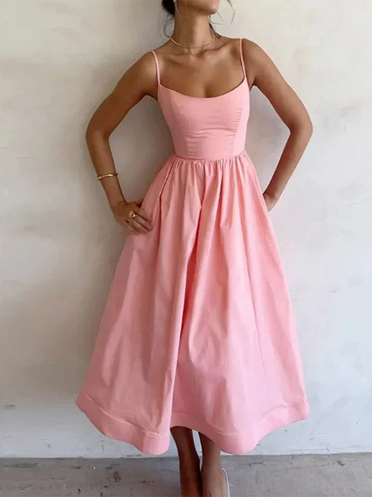 Jovie – Robe à bretelles spaghetti