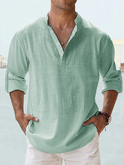 Mathieu – Chemise en lin respirant