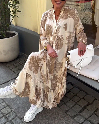 Helene - Robe élégante à coupe fluide