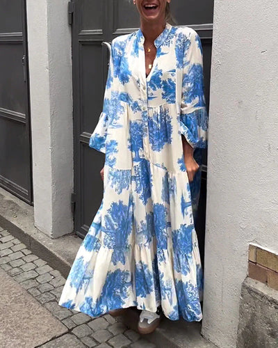 Helene - Robe élégante à coupe fluide