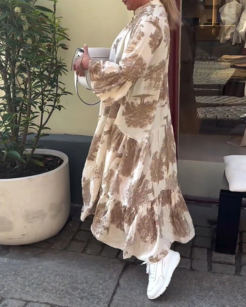 Helene - Robe élégante à coupe fluide