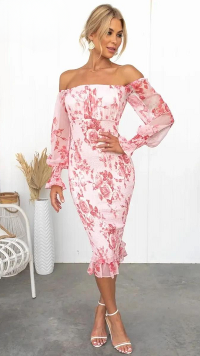 Dahlia – Robe midi