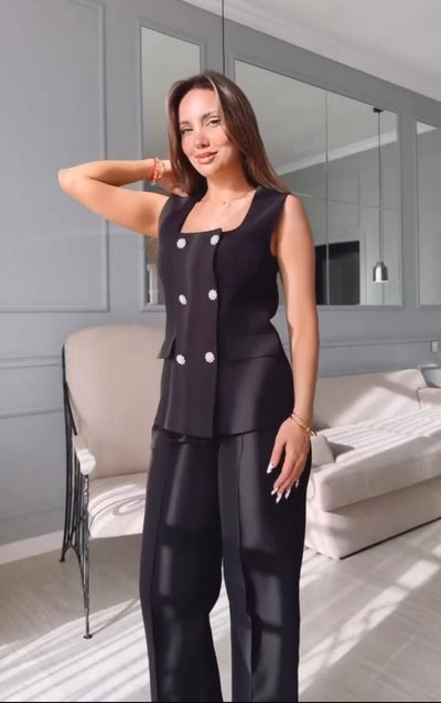 Milo – Tailleur royal (veste + pantalon)