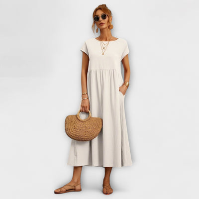 Magnolia – Élégante robe féminine au charme intemporel