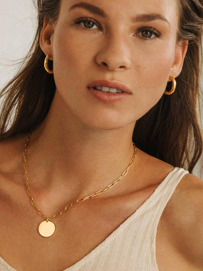 Glossy – Créoles Moyennes Brillantes