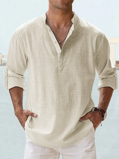 Mathieu – Chemise en lin respirant