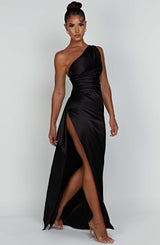 Skye - Robe maxi à une épaule