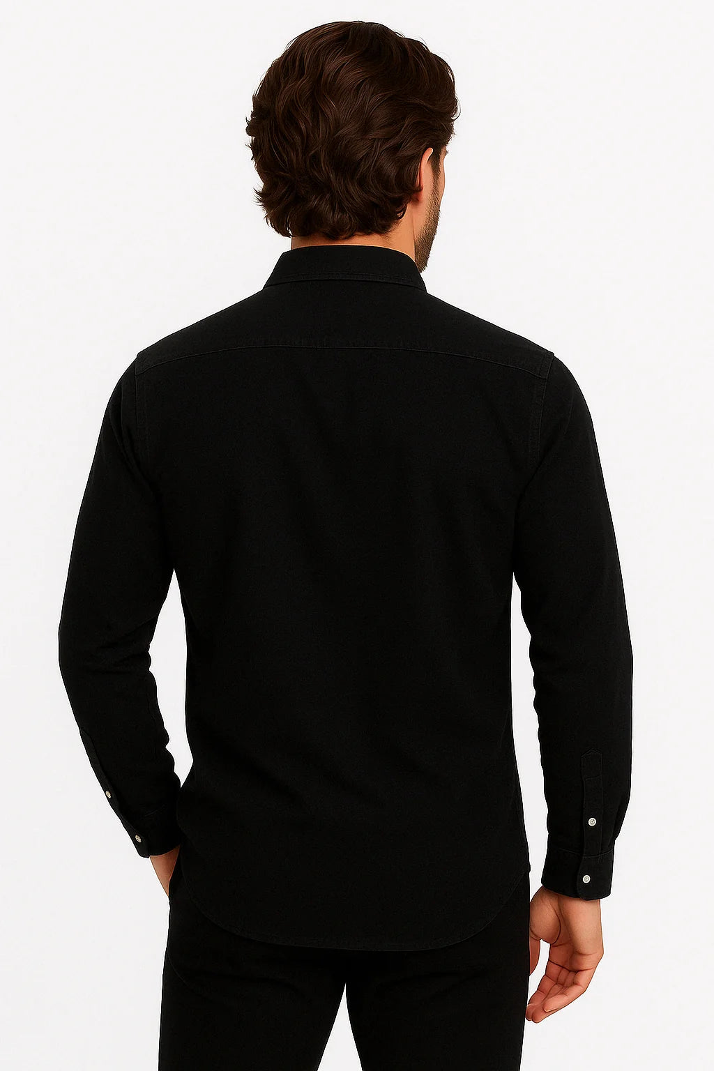 Léon - Chemise classique à col boutonné