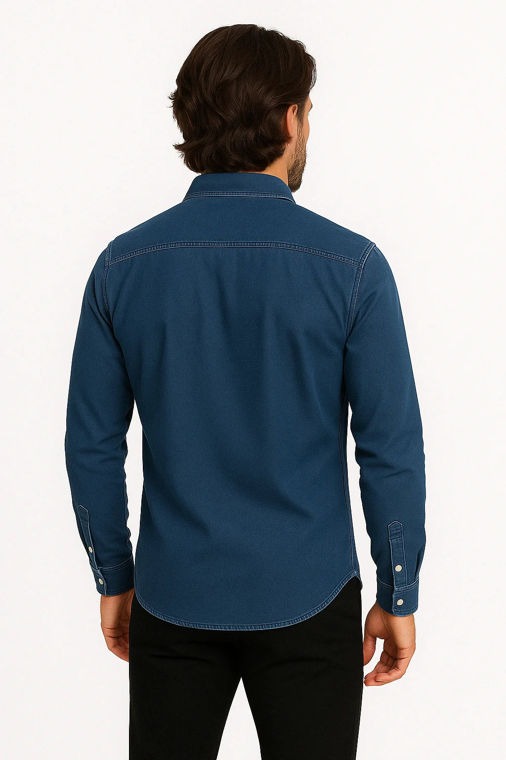 Léon - Chemise classique à col boutonné