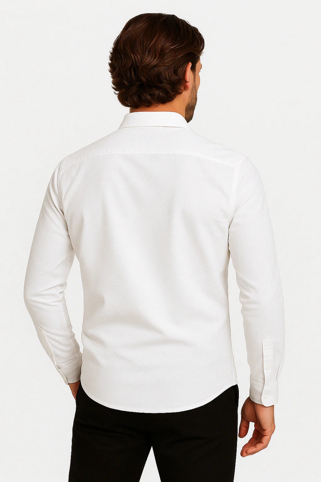 Léon - Chemise classique à col boutonné