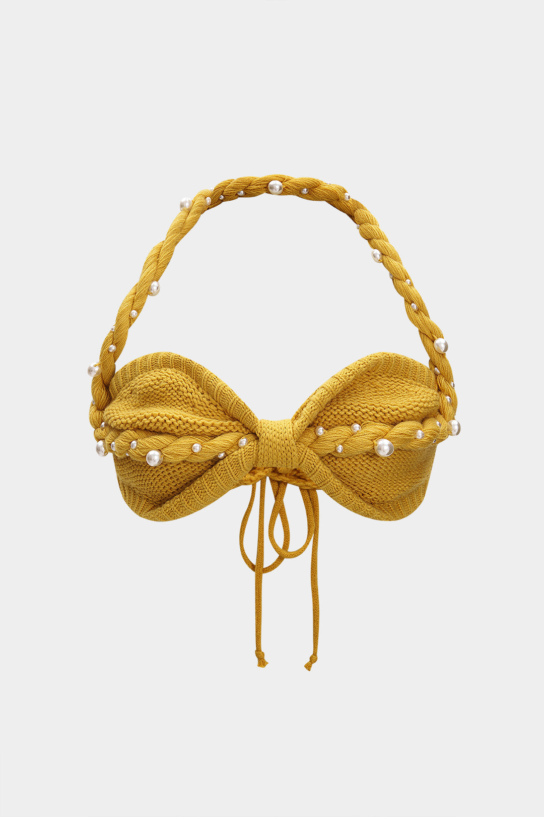 Éliane - Camisole dos nu perlée