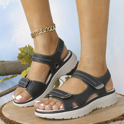Josiane – Sandales orthopédiques en cuir de qualité supérieure