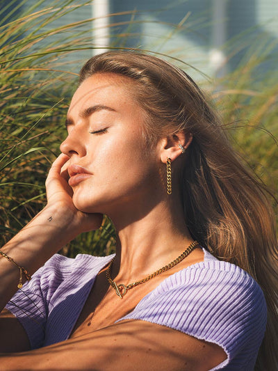 Collier Chunky – Chaîne épaisse tendance