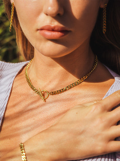 Collier Chunky – Chaîne épaisse tendance