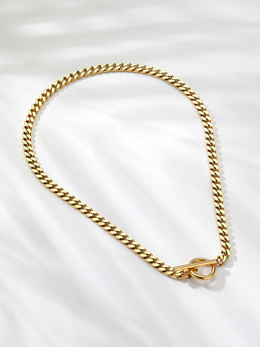 Collier Chunky – Chaîne épaisse tendance