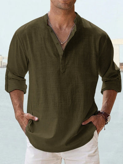 Mathieu – Chemise en lin respirant