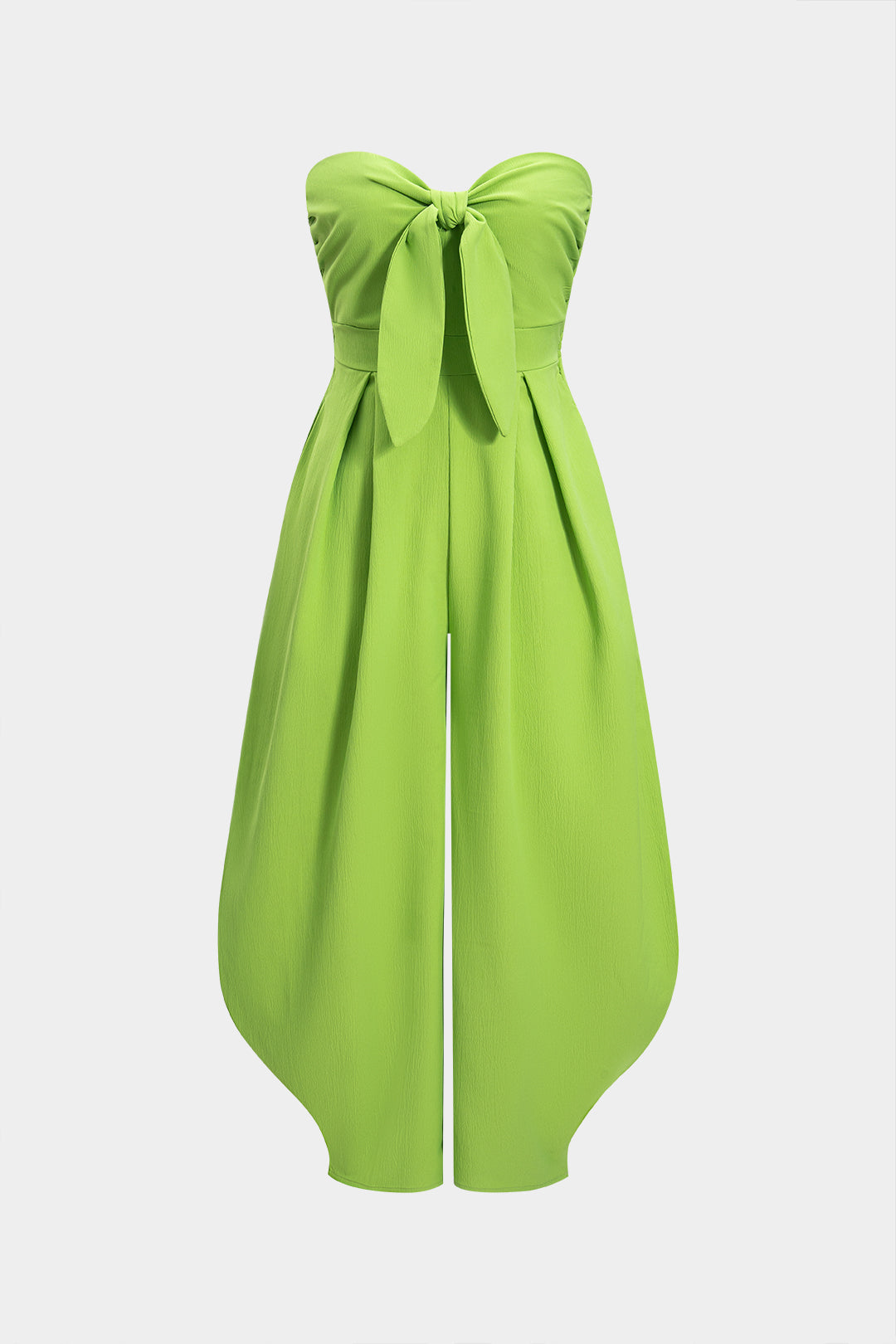 Clara - combinaison bustier à nouer, coupe ballon élégante