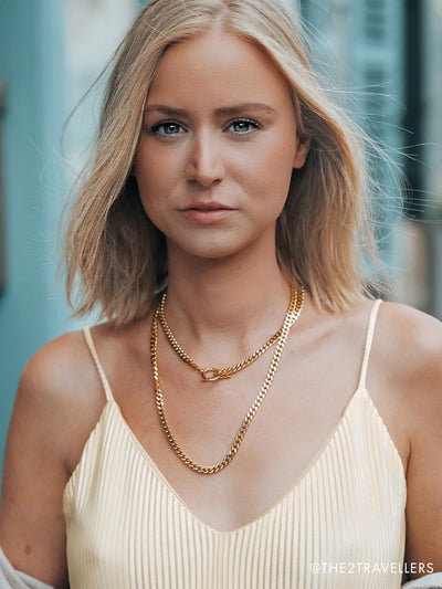 Collier Chunky – Chaîne épaisse tendance