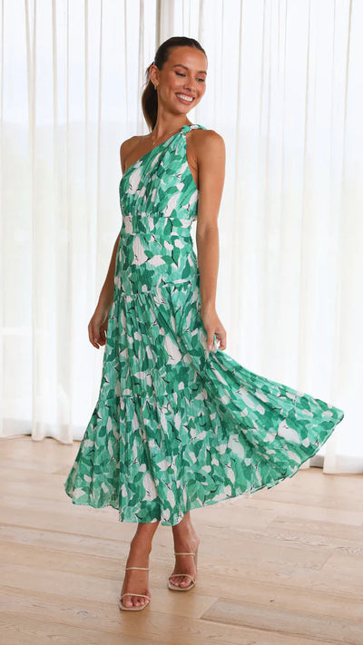 Eliza – Robe à bretelle unique