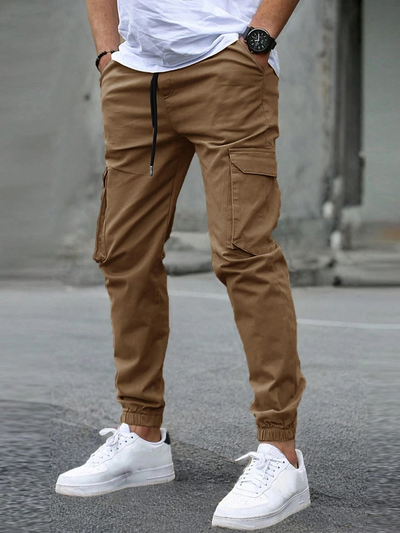 Léo – Pantalon cargo jogger, confort et style sans compromis
