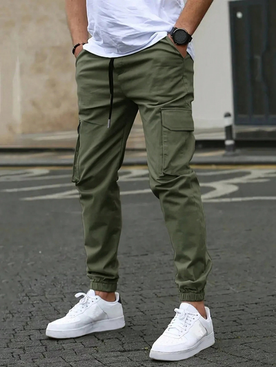 Léo – Pantalon cargo jogger, confort et style sans compromis