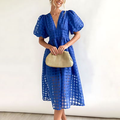 Julia – Robe longue d’été chic et féminine