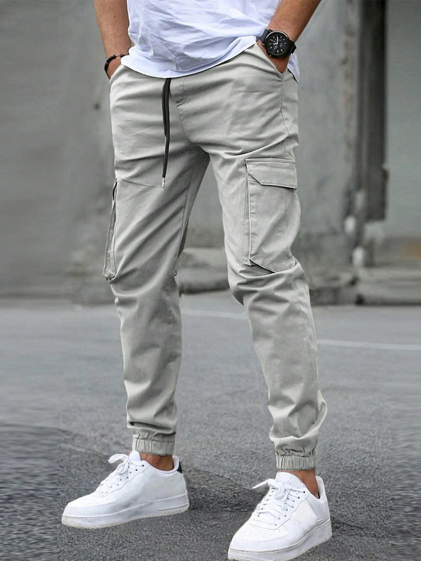 Léo – Pantalon cargo jogger, confort et style sans compromis