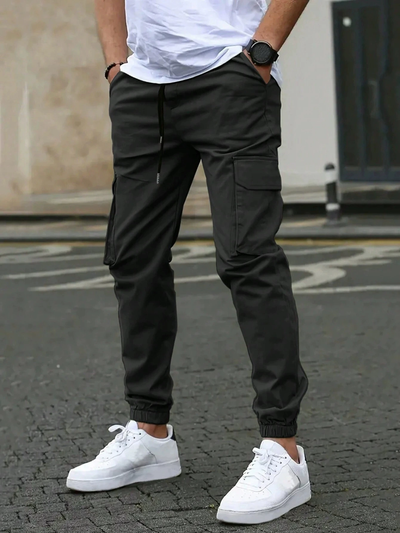 Léo – Pantalon cargo jogger, confort et style sans compromis