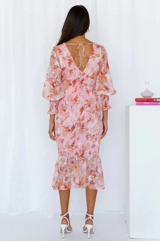 Miley – Robe à motif fleuri