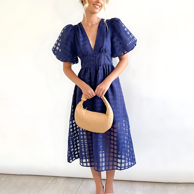 Julia – Robe longue d’été chic et féminine