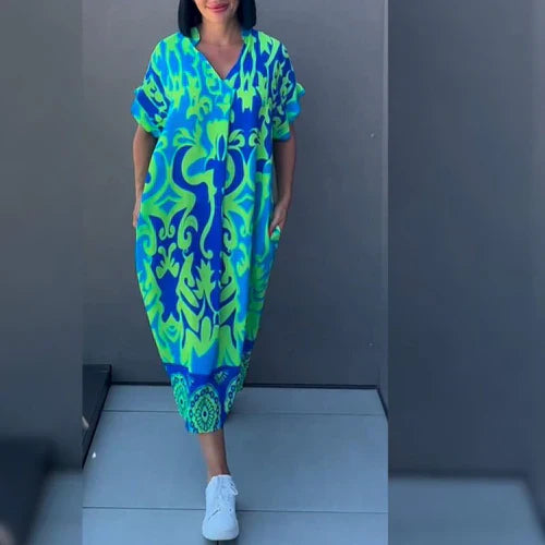 Louise – Robe fleurie élégante