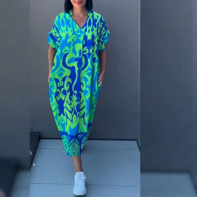 Louise – Robe fleurie élégante