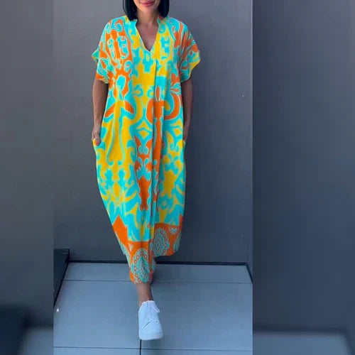 Louise – Robe fleurie élégante