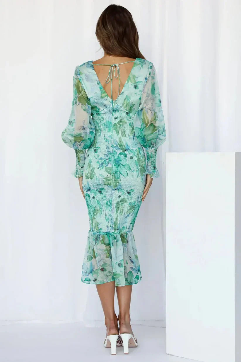 Miley – Robe à motif fleuri