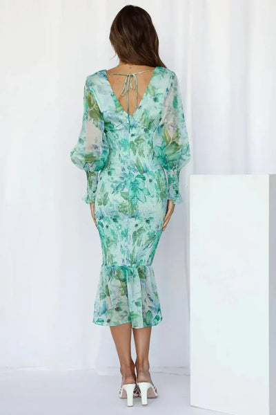 Miley – Robe à motif fleuri