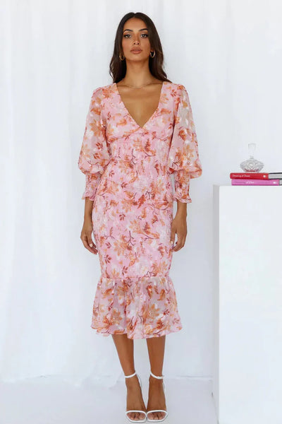 Miley – Robe à motif fleuri