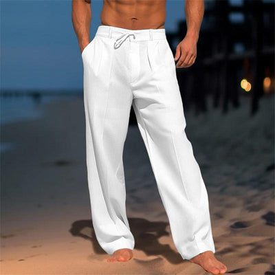 Jules - Pantalon en Lin Uni