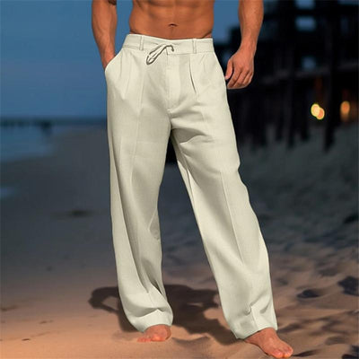 Jules - Pantalon en Lin Uni