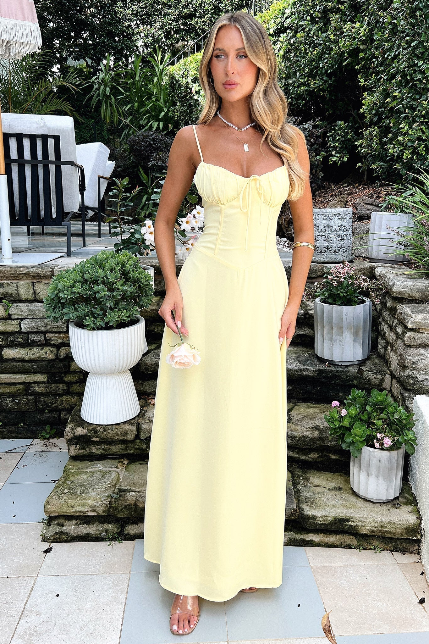 Alina - Robe maxi élégante