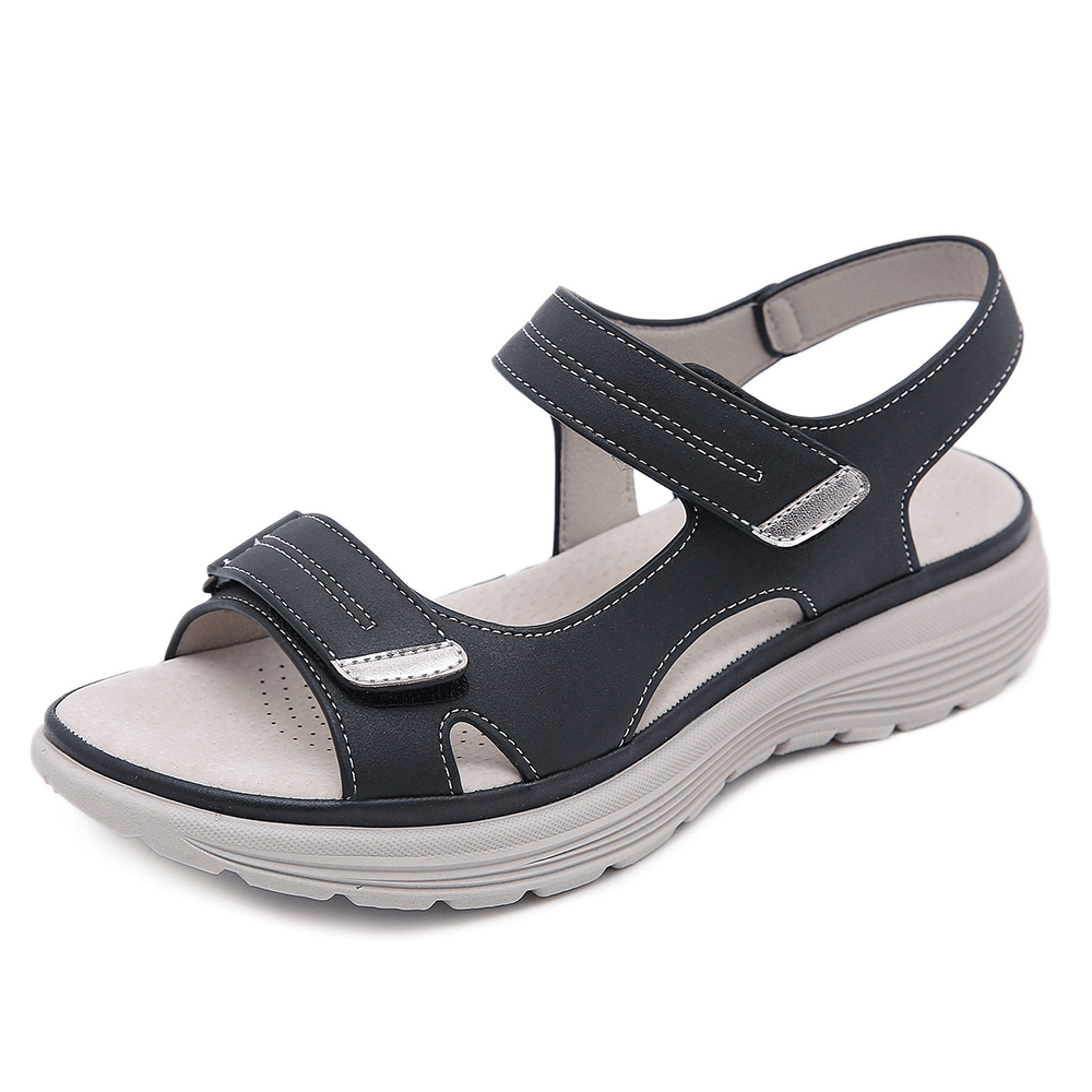 Josiane – Sandales orthopédiques en cuir de qualité supérieure