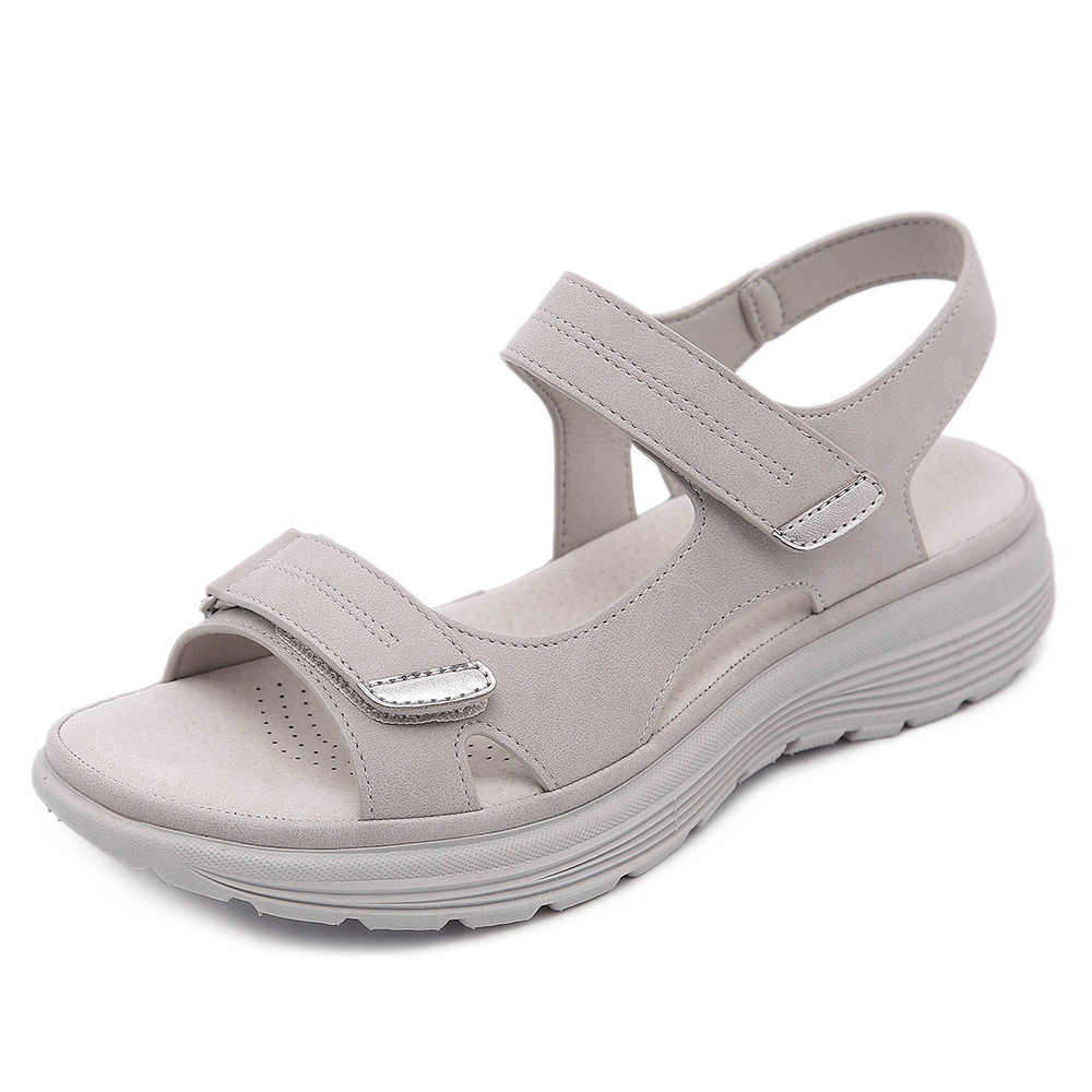 Josiane – Sandales orthopédiques en cuir de qualité supérieure