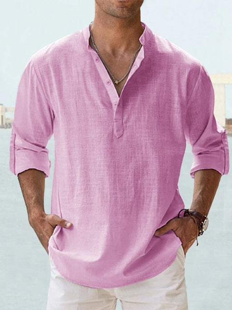 Mathieu – Chemise en lin respirant