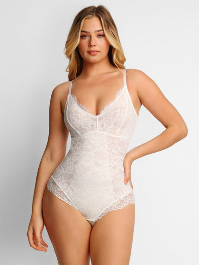 Léa - Body Sculptant en Dentelle Élégante