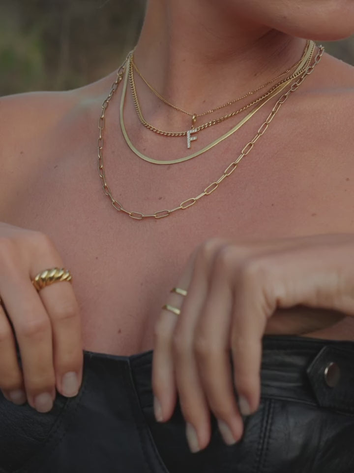 Double Ring – Bague moderne à deux anneaux