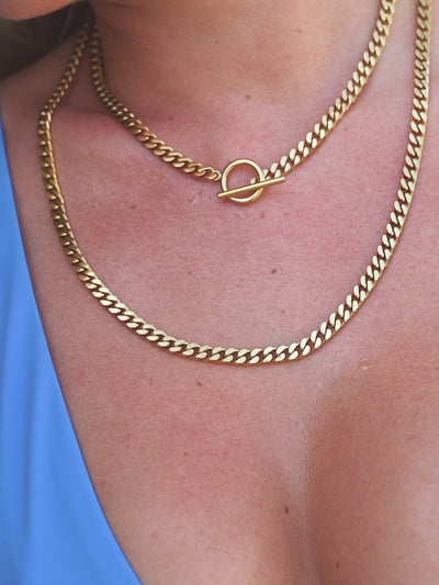 Collier Chunky – Chaîne épaisse tendance