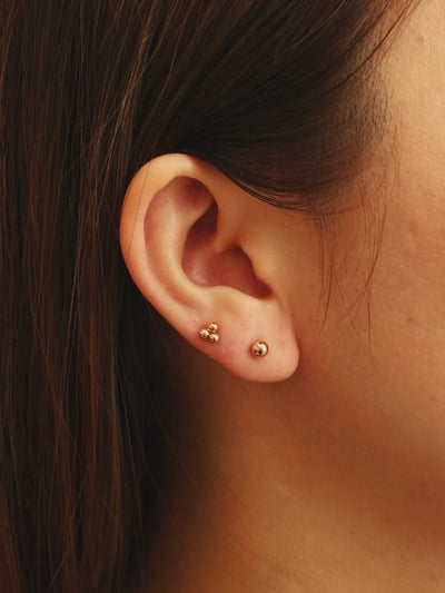 Clous d’oreilles Trio Point