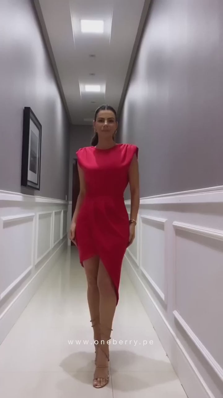 Carla – Robe Élégance fluide et moderne