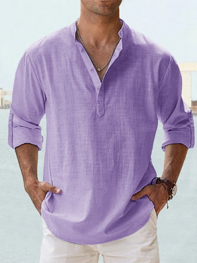 Mathieu – Chemise en lin respirant