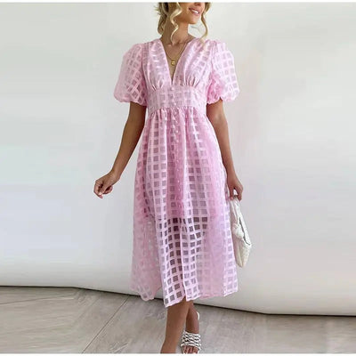Julia – Robe longue d’été chic et féminine